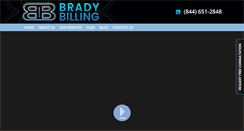 Desktop Screenshot of bradybilling.com